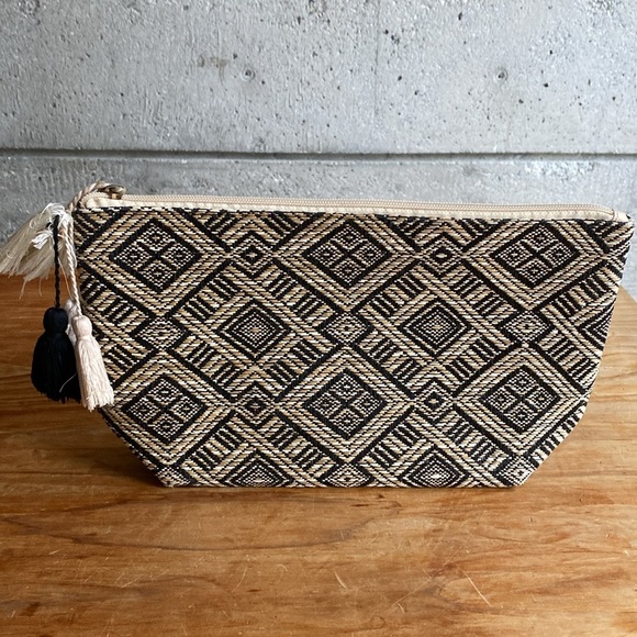 Geometric Boho Cosmetic Bag - Picture 2 of 6